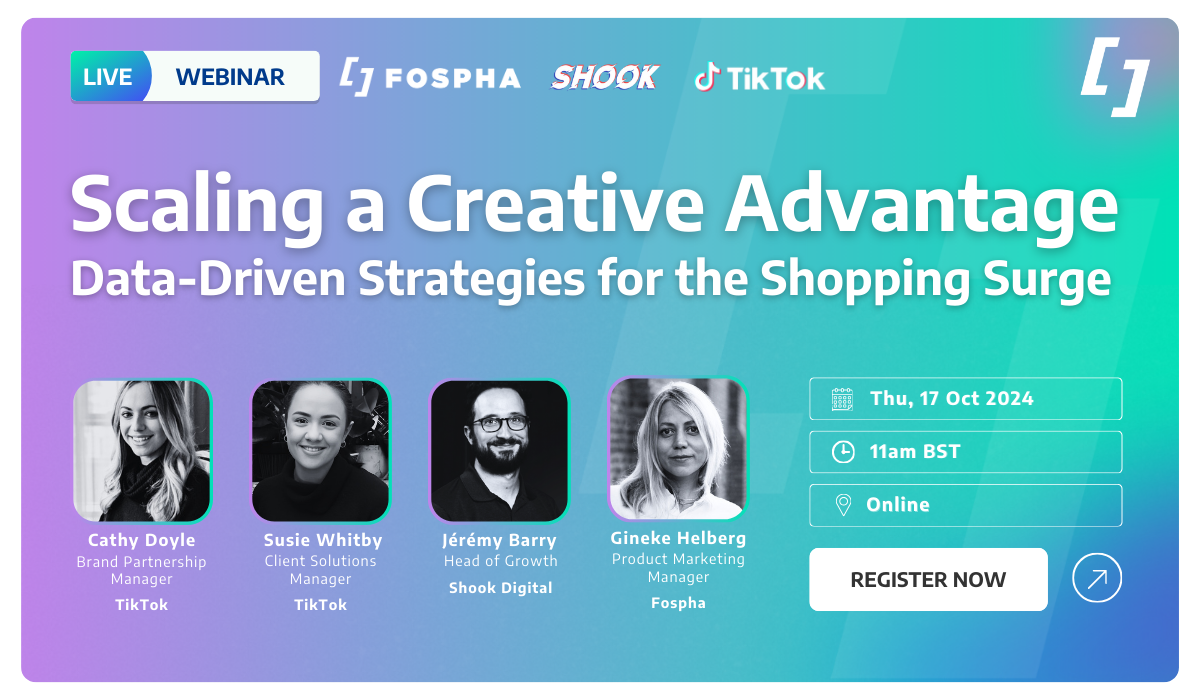 Fospha x Shook x TikTok Webinar - web preview